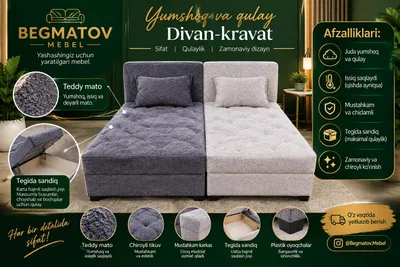 arzon narxda krovat 1