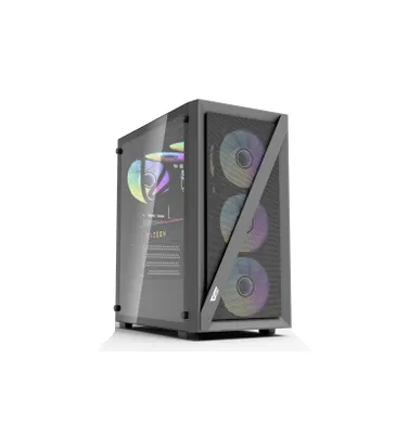 darkFlash AIR NOVA BLACK kompyuter korpusi (E-ATX, ventilyatorlarsiz) 1