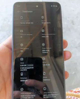 Tecno Spark 20 C 1