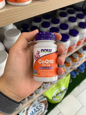Now CoQ 10 100 mg 30 капсул 1
