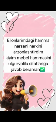 srochna profilimdagi hammasini narxini tushurdim
