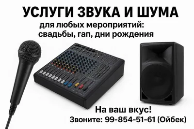 Услуги звука и шума усилителей для различных праздников