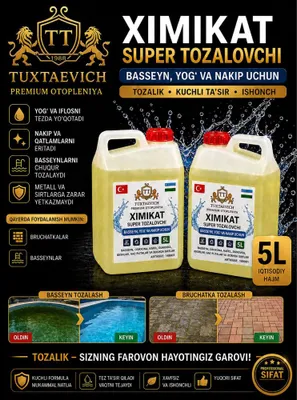 Tozalash uchun kimyoviy vosita