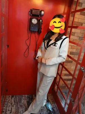 Белый костюм L 1