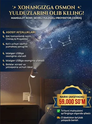 Принесите звёзды неба в свою комнату! 1