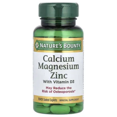 Nature's Bounty kalsiy, magniy va rux 1