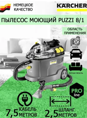 Karcher Puzzi 8/1 yuvuvchi changyutgich. 1