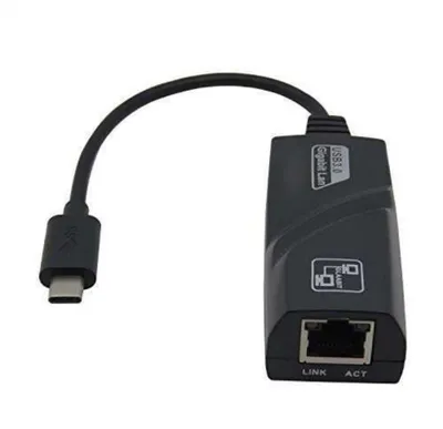 TYPE-C адаптер переходник RJ45 Givabit Ethernet LAN Cable USB 3.1 1