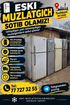 bitavoy texnika muzlatgich olamiz