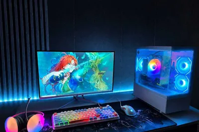 Игровой Комп + полный комплект/ Периферия новая в коробке/ CS2 200fps 1