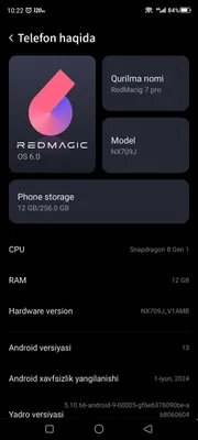 RedMagic 7 Pro 12/256 1