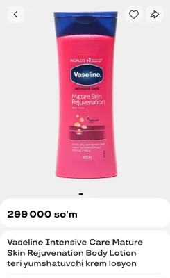 Vaseline Amerika Original 400 ml 1