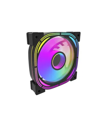 darkFlash INF 24 Pro 3in1 BLACK PWM ARGB ventilyatorlar to‘plami 1