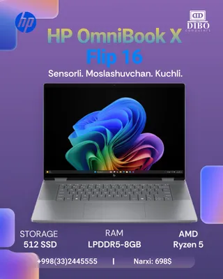 HP OmniBook X Flip 16 | AMD Ryzen 5