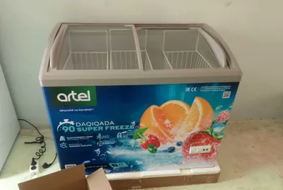 Холодильник Artel с оконной дверцей 1