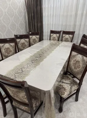 Продаются стол и стулья на 12 человек, состояние хорошее 1