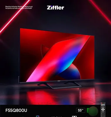 Ziffler 55" 120Hz QLED 4K