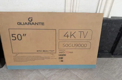 Guarante tv 4k 50 smart tv hd format yengi ochilmagan srochna sotiladi