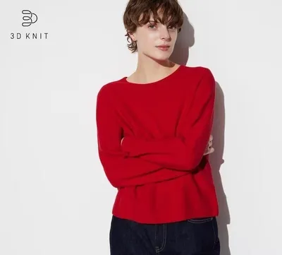 Uniqlo brendining 48–50 o‘lchamga mo‘ljallangan trikotaj puloveri 1