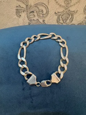 Серебрянный Мужской Браслет Cartier 1