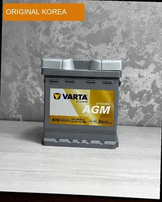 Akumlyator Varta AGM 40Ah 420A li motors deepal 007 akkumulator 1
