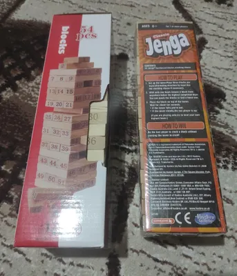 Jenga stol o‘yini. Yangi. Muhrlangan. 1