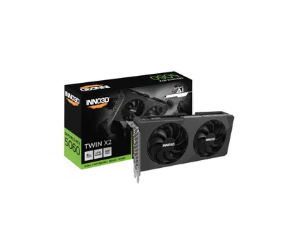 Inno3D RTX5060 TWIN X2 OC 8GB GDDR7 videokartasi 1