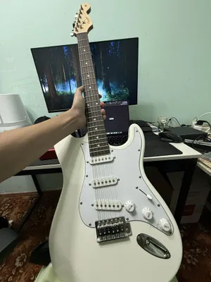 Fender Stratocaster SSS arctic white 1