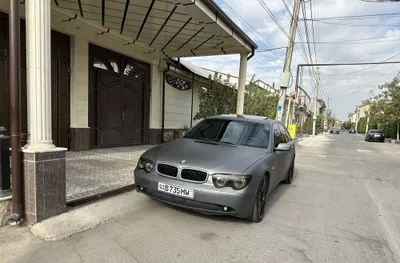 BMW 735i E65, кузов, двигатель N62 1