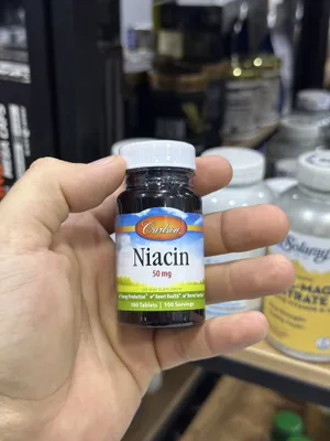 Carlson Niacin 50 mg 100 таблеток 1