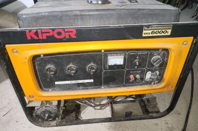 Generator Kipor KNGE6000E (Gaz / Benzin) 1
