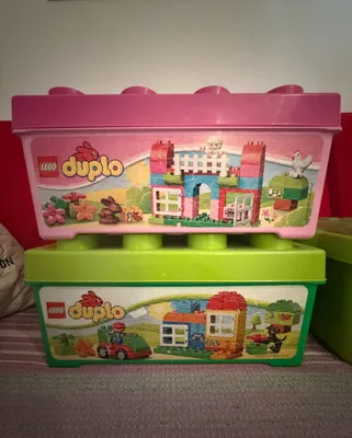 Lego duplo и мелкое Lego оригинал 1