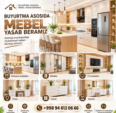 Мебел на заказ Буюртмага мебел ясаймиз Мебелчи Mebel na zakaz