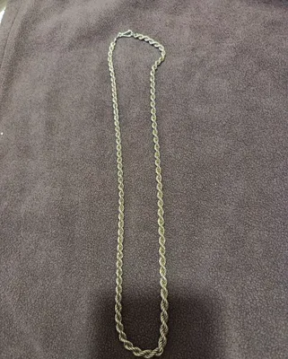 Серебряная советская цепочка
