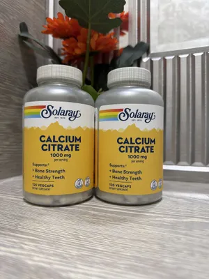 Solaray calcium citrate / соларай калсий ситрат / Kalsiy sitrat 1