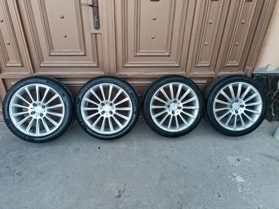 Продаются диски с шинами в стиле Mercedes, 215/60 R16, состояние хорошее, срочно 1
