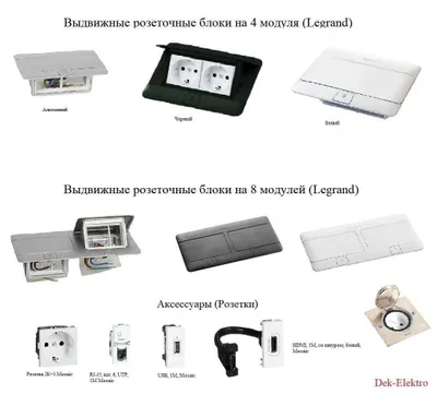 Legrand lyuchoklar №1 1