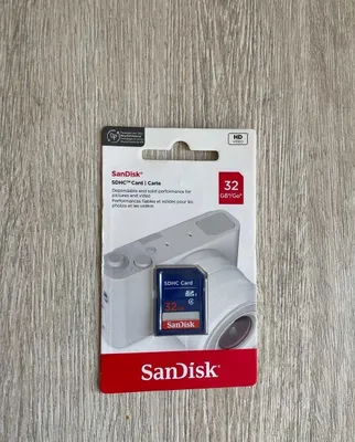 SanDisk SDHC 32GB fleshkasi