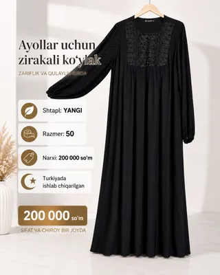 Turetskiy koylak yangi kiyilmagan