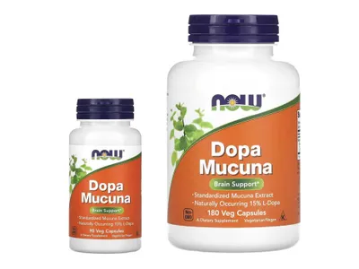 NOW Foods Dopa Mucuna kuydiruvchi mukuna, dopa musuna, musina, dop, mutsina 1