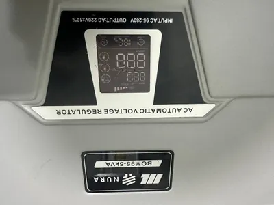 Nura bom95-5kva kuchlanish stabilizatori deyarli ishlatilmagan 1