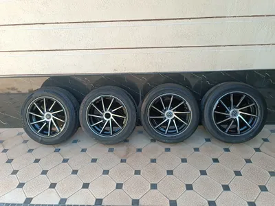 Диски Vossen с шинами для Gentra и Lacetti, 195/60 R15, хорошее состояние 1