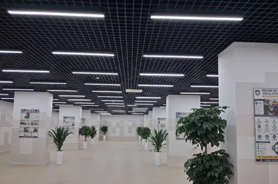 Grilyato potolok zavoddan | Грильято черный 10×10 в наличии 1
