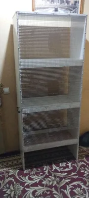 Трёхэтажная клетка для птиц 1