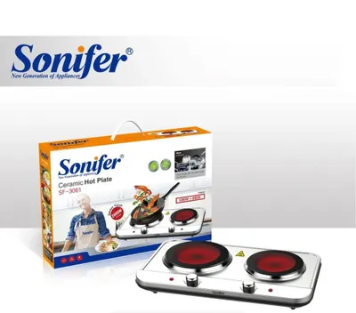 Kерамическая плита Elektr plita Электрическая плита SONIFER sf-3061 1