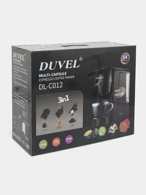 Duvel 3 в 1: кофеварка, кофемашина для эспрессо и латте DL-C012 1