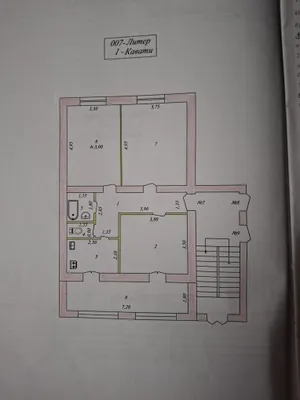 3 xonali kvartira sotiladi