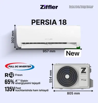 Artel konditsioneri — qo‘ng‘iroq qiling, buyurtma bering, yetkazib berish bepul