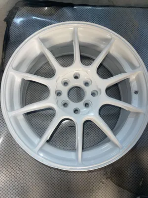 Белые спортивные диски Slik 1