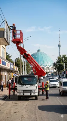 Avtominora ijarasi. 12–50 metrli minora xizmatlari. Arzon
